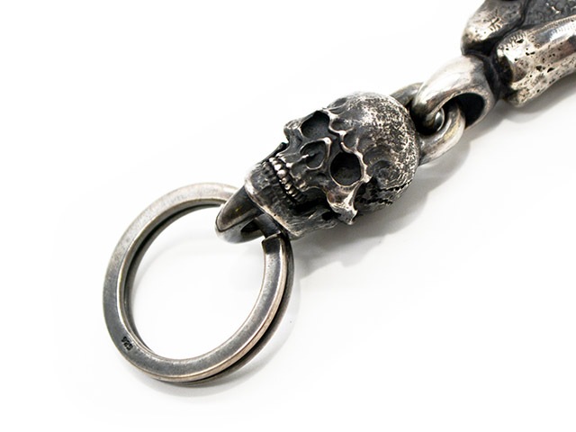 ��MAD CULT/�ޥåɥ���ȡۡ�Finger Bone Hook with GYUGA Key Chain/�ե��󥬡��ܡ���եå����������奦���������������(KH-13)
