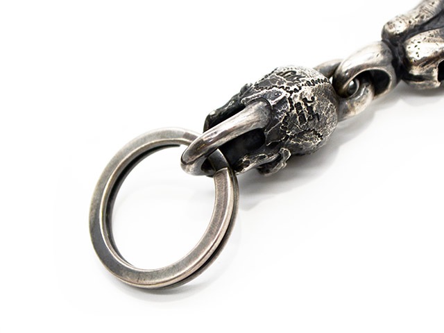 ��MAD CULT/�ޥåɥ���ȡۡ�Finger Bone Hook with GYUGA Key Chain/�ե��󥬡��ܡ���եå����������奦���������������(KH-13)