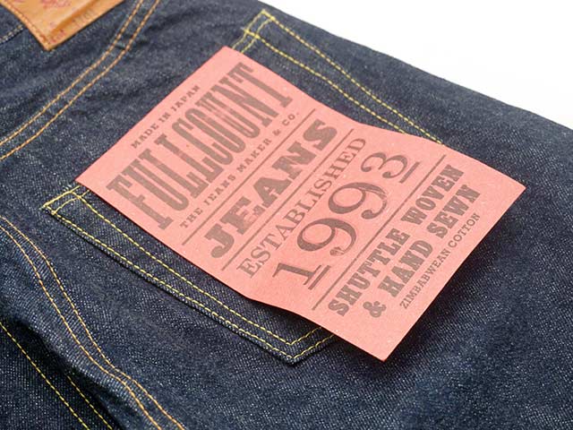 ��FULLCOUNT/�ե륫����ȡۡ�Straight Denim Pants/���ȥ졼�ȥǥ˥�ѥ�ġ�(1101W/13.7oz)