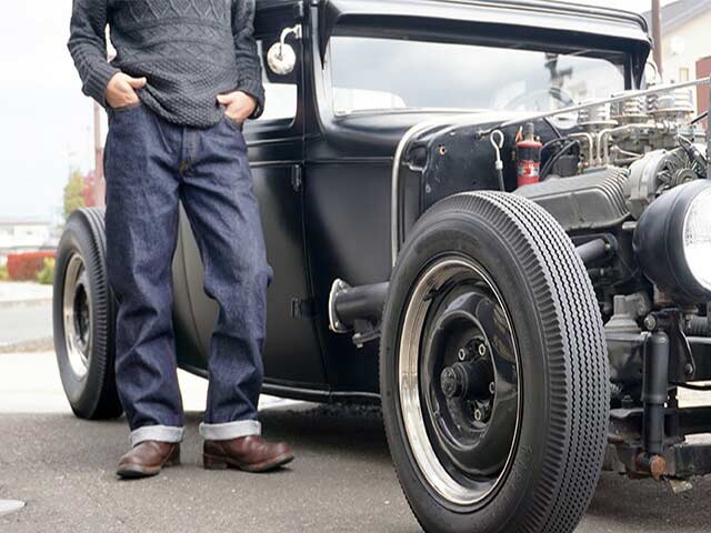��FULLCOUNT/�ե륫����ȡۡ�Straight Denim Pants/���ȥ졼�ȥǥ˥�ѥ�ġ�(1101W/13.7oz)
