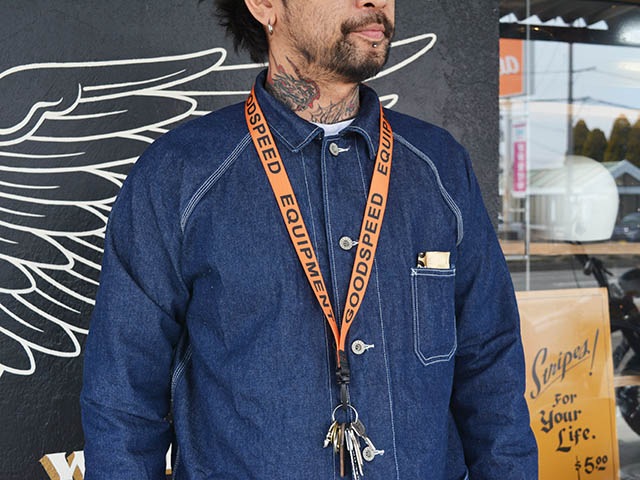 ��3����GOODSPEED equipment/���åɥ��ԡ��ɥ������åץ��ȡ�2025SS��Neck Strap/�ͥå����ȥ�åס�(GSE-wfr-THGPB09)