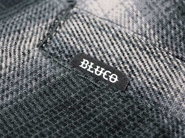 ��2����BLUCO/�֥륳��2025AW��Ombre Check Bomber Jacket/����֥�����å��ܥ�С����㥱�åȡ�(157-31-039)