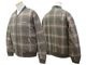 ��2����BLUCO/�֥륳��2025AW��Ombre Check Bomber Jacket/����֥�����å��ܥ�С����㥱�åȡ�(157-31-039)