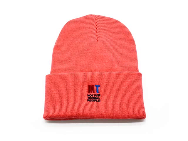 ��6����MONSTOR TIMES/��󥹥ȥ������ॺ��2026SS��NOT FOR NORMAL PEOPLE KNIT CAP/�Υåȥե����Ρ��ޥ�ԡ��ץ�˥åȥ���åס�(26SS-MT-003)