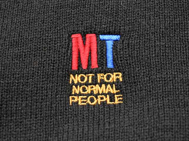 ��6����MONSTOR TIMES/��󥹥ȥ������ॺ��2026SS��NOT FOR NORMAL PEOPLE KNIT CAP/�Υåȥե����Ρ��ޥ�ԡ��ץ�˥åȥ���åס�(26SS-MT-003)