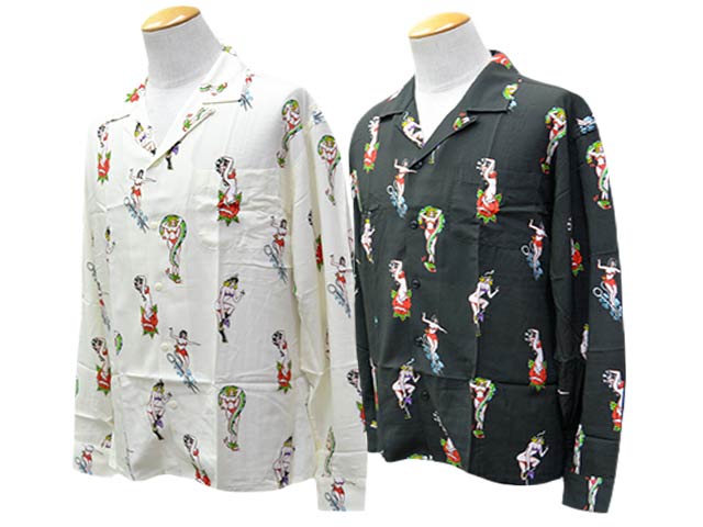 ��2����DAZZLE SUGAR/�����륷�奬����2026SS��S.O.A.B Rayon Shirt/S.O.A.B�졼��󥷥�ġ�