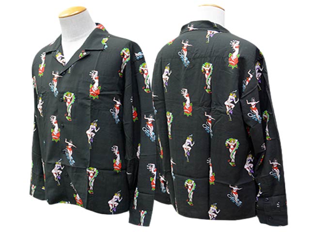 ��2����DAZZLE SUGAR/�����륷�奬����2026SS��S.O.A.B Rayon Shirt/S.O.A.B�졼��󥷥�ġ�
