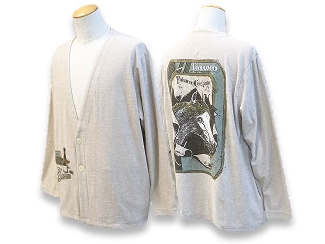 BY GLADHAND/バイグラッドハンド】2023SS「Horse Head Cardigan