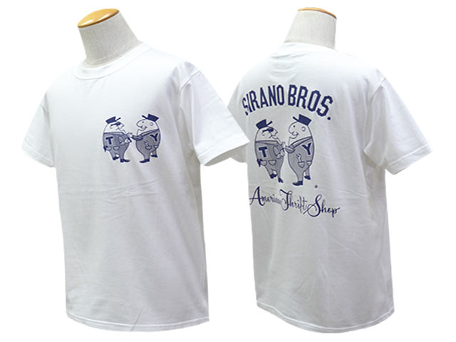 ��3����SIRANO BROS/����Υ֥�����2025SS��7.1z S/S Tee��Mr.T��Mr.Y��/7.1oz���硼�ȥ��꡼��Tee��Mr.T��Mr.Y�ɡ�