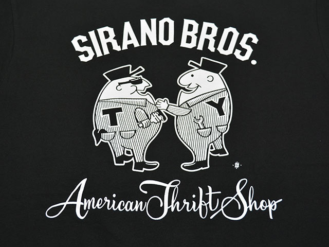 ��3����SIRANO BROS/����Υ֥�����2025SS��7.1z S/S Tee��Mr.T��Mr.Y��/7.1oz���硼�ȥ��꡼��Tee��Mr.T��Mr.Y�ɡ�