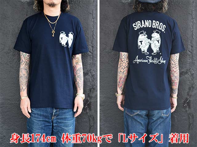��3����SIRANO BROS/����Υ֥�����2025SS��7.1z S/S Tee��Mr.T��Mr.Y��/7.1oz���硼�ȥ��꡼��Tee��Mr.T��Mr.Y�ɡ�