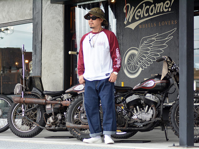 ��3����GOODSPEED equipment/���åɥ��ԡ��ɥ������åץ��ȡ�2025SS��Original Logo Raglan L/S Tee/���ꥸ�ʥ�����饰�����󥰥��꡼��Tee��(GSE-wfv-TS-OL-RLS)