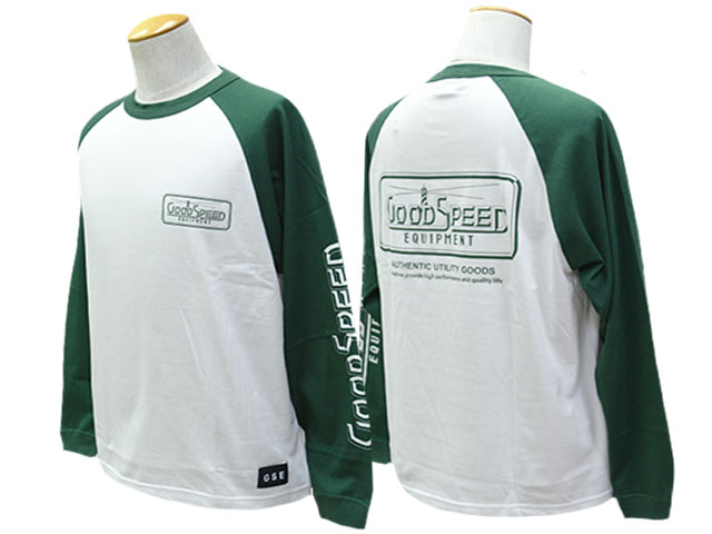 ��3����GOODSPEED equipment/���åɥ��ԡ��ɥ������åץ��ȡ�2025SS��Original Logo Raglan L/S Tee/���ꥸ�ʥ�����饰�����󥰥��꡼��Tee��(GSE-wfv-TS-OL-RLS)