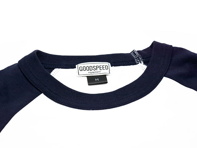 ��3����GOODSPEED equipment/���åɥ��ԡ��ɥ������åץ��ȡ�2025SS��Original Logo Raglan L/S Tee/���ꥸ�ʥ�����饰�����󥰥��꡼��Tee��(GSE-wfv-TS-OL-RLS)