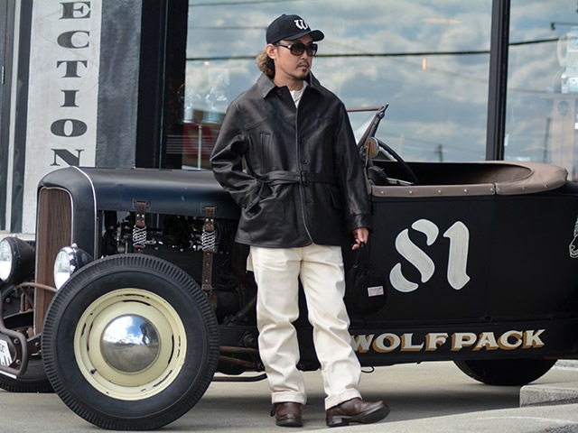 全2色【GANGSTERVILLE/ギャングスタービル】2025AW「DARK NOIR-Leather