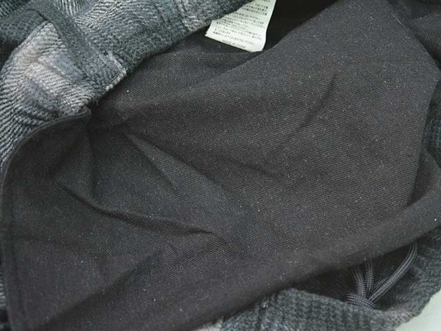 ��2����BLUCO/�֥륳��2025AW��Ombre Check Warm Easy Pants/����֥�����å��������।�������ѥ�ġ�(157-41-044)