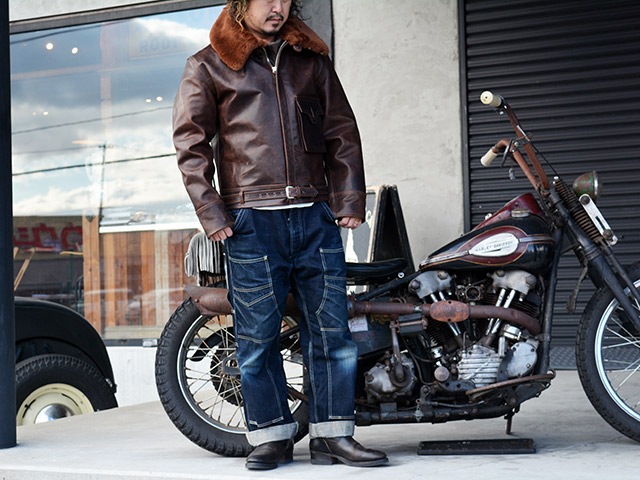 ��BUZZ RICKSON'S/�Х��ꥯ���󥺡ۡ�Type B-2��WERBER LEATHER COAT CO., INC.�ɡ�(BR80662)