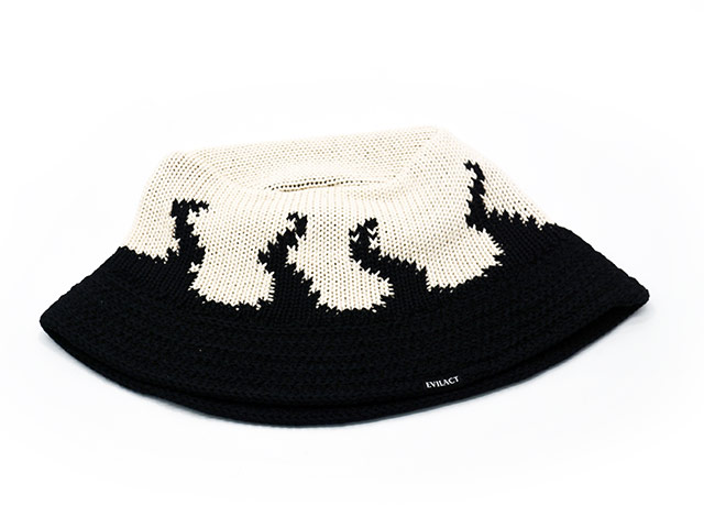 ��2����EVILACT/�����֥륢���ȡ�2026SS��Flames Crusher Hat/�ե쥤�ॹ����å��㡼�ϥåȡ�(EA26-ACT1-C01)