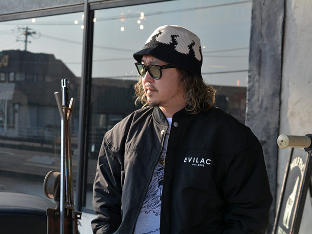 ��2����EVILACT/�����֥륢���ȡ�2026SS��Flames Crusher Hat/�ե쥤�ॹ����å��㡼�ϥåȡ�(EA26-ACT1-C01)