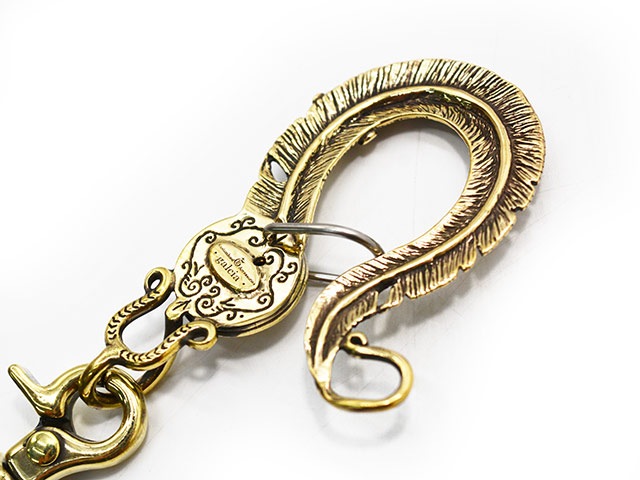 ��galcia/���륷���ۡ�Aguila Mexicana Feather Brass Key Holder/������ᥭ�������ʥե������֥饹�����ۥ������(16KBLC-FE001BB)