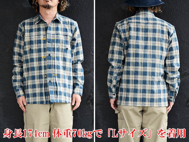��2����RED TAiL/��åɥƥ����2026SS��Cross Check L/S Shirts/�����������å����󥰥��꡼�֥���ġ�(RKK-507)