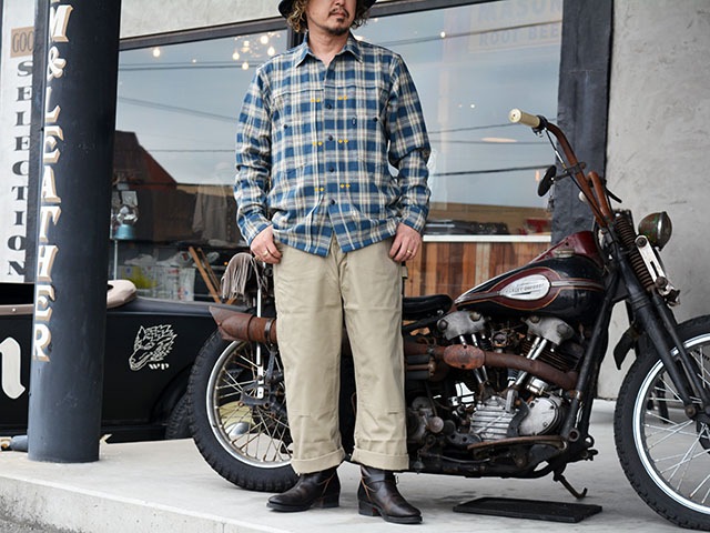 ��2����RED TAiL/��åɥƥ����2026SS��Cross Check L/S Shirts/�����������å����󥰥��꡼�֥���ġ�(RKK-507)