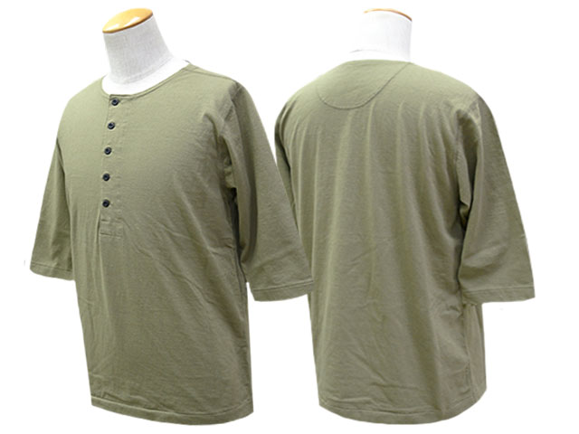 ��3����TWO MOON/�ȥ����ࡼ��ۡ�Half Sleeve Henley Neck Tee/�ϡ��ե��꡼�֥إ�꡼�ͥå�Tee��(20277)