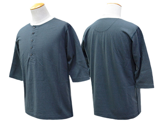 ��3����TWO MOON/�ȥ����ࡼ��ۡ�Half Sleeve Henley Neck Tee/�ϡ��ե��꡼�֥إ�꡼�ͥå�Tee��(20277)