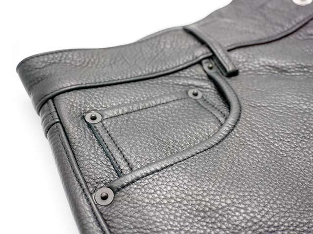 GANGSTERVILLE/󥰥ӥ2024AWLocos Leather Pants/쥶ѥġ(GSV-24-AW-06)