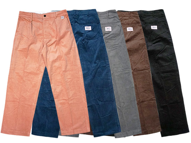 全5色【FLUTTER/フラッター】2024AW「The Dress Stretch Corduroy Work