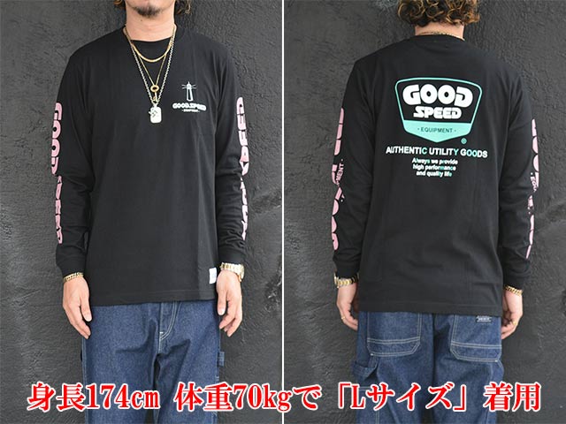 ��4����GOODSPEED equipment/���åɥ��ԡ��ɥ������åץ��ȡ�2025SS��LH L/S Tee/LH���󥰥��꡼��Tee��(GSE-wfv-TS-LH-LS)