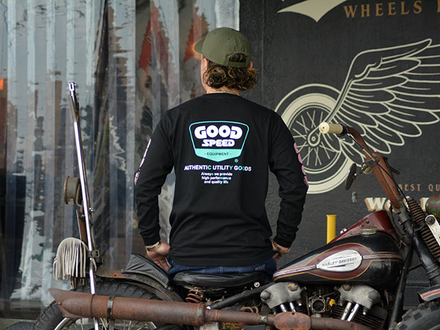 ��4����GOODSPEED equipment/���åɥ��ԡ��ɥ������åץ��ȡ�2025SS��LH L/S Tee/LH���󥰥��꡼��Tee��(GSE-wfv-TS-LH-LS)