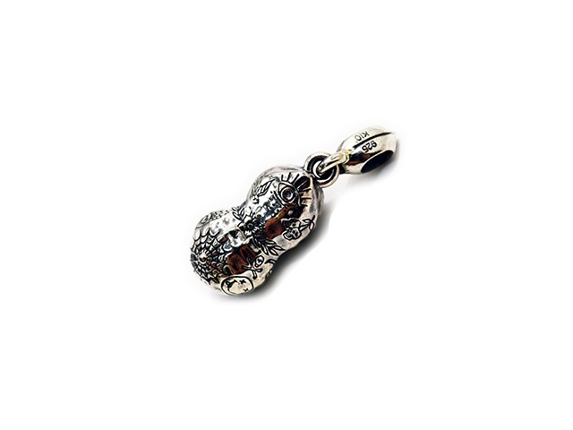 ��Peanuts&Co/�ԡ��ʥåĥ���ѥˡ��ۡ�Small Tattoo Peanuts Pendant Top/���⡼�륿�ȥ����ԡ��ʥåĥڥ����ȥȥåס�(Silver925��K10YG)