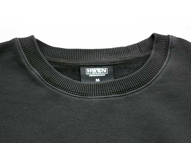 ��2����HWZN BROSS/�ϥ�����֥�����2025AW��Iron Cross Crew Neck Sweat Shirt/�������󥯥������롼�ͥå��������åȥ���ġ�