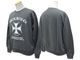 ��2����HWZN BROSS/�ϥ�����֥�����2025AW��Iron Cross Crew Neck Sweat Shirt/�������󥯥������롼�ͥå��������åȥ���ġ�