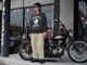 ��2����HWZN BROSS/�ϥ�����֥�����2025AW��Iron Cross Crew Neck Sweat Shirt/�������󥯥������롼�ͥå��������åȥ���ġ�