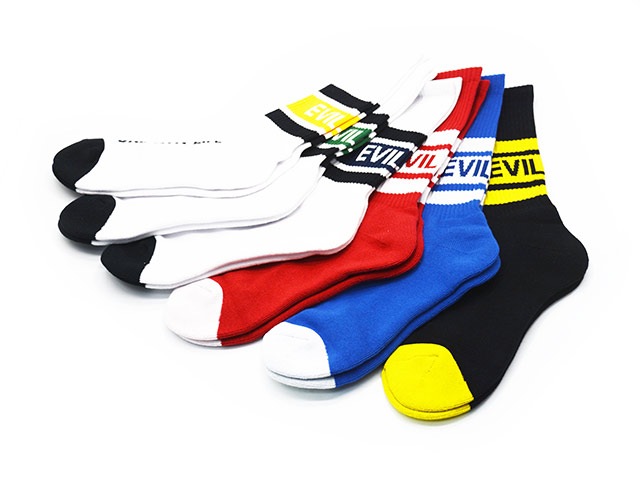 ��6����EVILACT/�����֥륢���ȡ�2026SS��Line Socks/�饤�󥽥å�����(EA26-LINESOCKS)