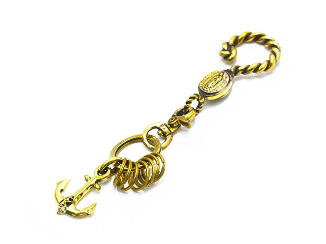 ��galcia/���륷���ۡ�Our Lady of Guadalupe Brass Key Holder/�������롼�ڤ�����֥饹�����ۥ������(KBLC-010B)
