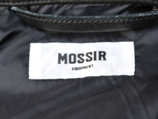 ��MOSSIR by FINE CREEK&CO/�⥷���� �Х� �ե����󥯥꡼������ɥ����ۡ�Washable Leather Flight Suit��ALBERT��/�����å���֥�쥶���ե饤�ȥ����ġɥ���С��ȡɡ�(MOAO001)