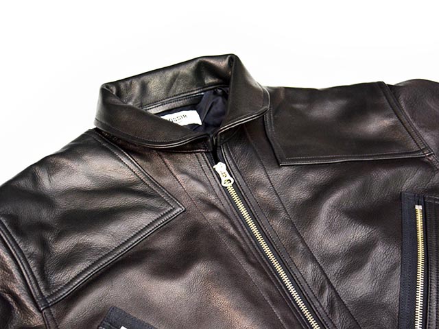 ��MOSSIR by FINE CREEK&CO/�⥷���� �Х� �ե����󥯥꡼������ɥ����ۡ�Washable Leather Flight Suit��ALBERT��/�����å���֥�쥶���ե饤�ȥ����ġɥ���С��ȡɡ�(MOAO001)