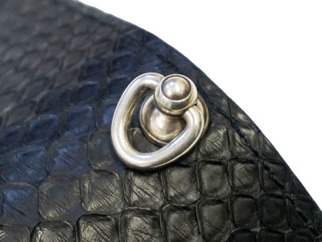 HWZN BROSS/ハウゼンブロス】「Diamond Python Leather Middle