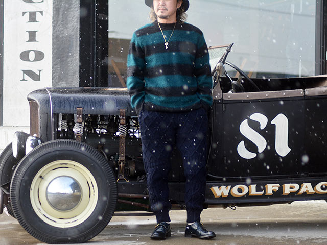 ��JELADO��PRODUCT��/�����顼�ɡɥץ������ȡɡ�2024AW��Cable Pants/�����֥�ѥ�ġ�(JP03825)