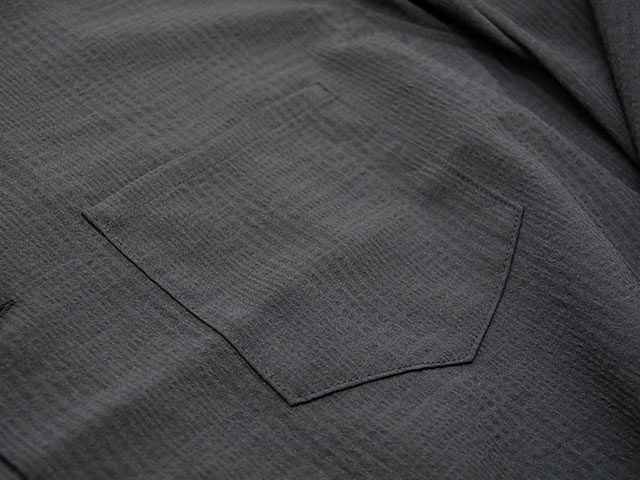 ��TROPHY CLOTHING/�ȥ��ե������������󥰡�2025SS�֡�MONOCHROME�� Utility Shadow Check L/S Shirts/�ɥ�Υ�������ɥ桼�ƥ���ƥ�������ɥ������å����󥰥��꡼�֥���ġ�(TR25SS-407)