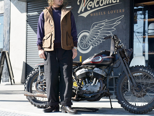 ��FREE WHEELERS/�ե꡼�ۥ����顼����2025FW��WINTER AVIATOR'S VEST/�����󥿡����ӥ����������٥��ȡ�(2531006)