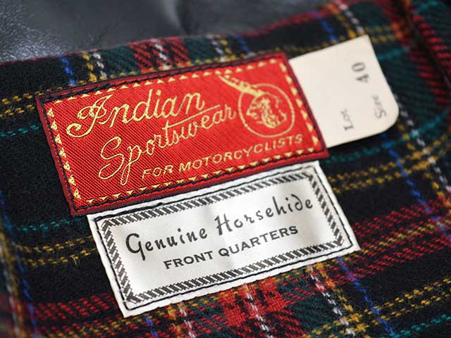 INDIAN MOTORCYCLE/インディアンモーターサイクル】「Horse Hide Sport