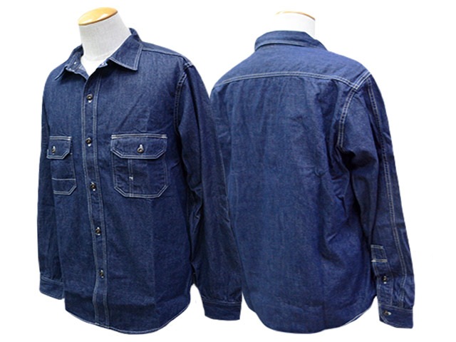 ��FREE WHEELERS/�ե꡼�ۥ����顼����2026SS��MECHANIC SHIRT��Birner��/�ᥫ�˥å�����ġɥС��ʡ��ɡ�(2623002)