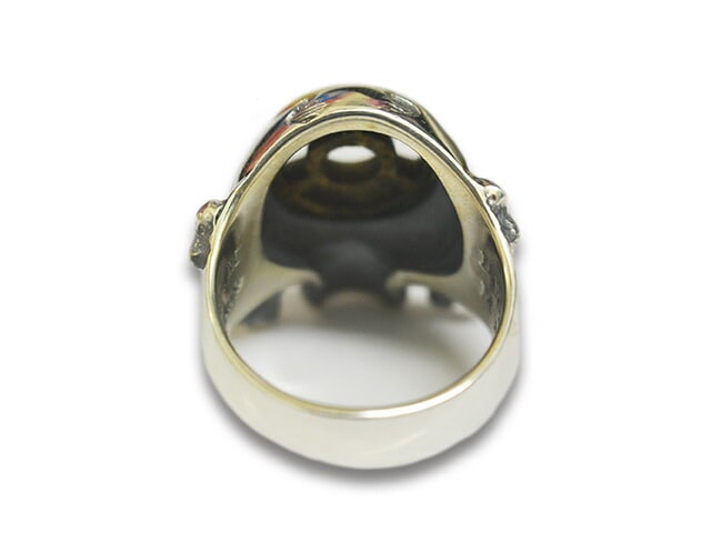 HWZN BROSS/ϥ֥ۡBombsight Skull Ring/ܥॵȥ󥰡<br><br>(Silver925Brass)(ۥ륺ѥ/ᥫ/ϡ졼/åѡ/ܥС//ۥåȥå/꡼/ץ쥼/WOLF PACK/եѥå)