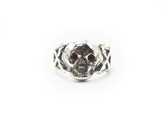 ��BILTBUCK by ATTRACTIONS/�ӥ�ȥХå��Х����ȥ饯����󥺡ۡ�Skull&Crossbones Ring/������&�������ܡ����󥰡�(BS0001)