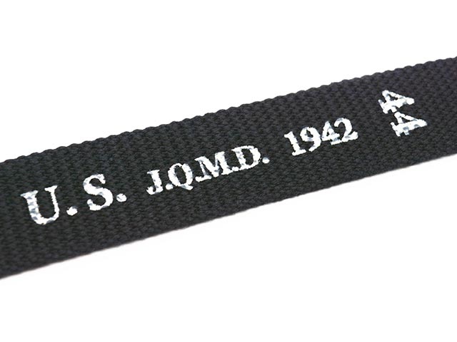 ��BUZZ RICKSON'S/�Х��ꥯ���󥺡ۡ�Black Belt,Web,Waist,EM M-1937/�֥�å��٥�� ������ �������� EM M-1937��(BR02767 )