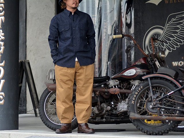 ��MISTER FREEDOM/�ߥ������ե꡼�����2025AW��Snipes Shirt/���ʥ��ץ�����ġ�(SC29568)
